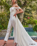 Combinaison pantalon avec traine