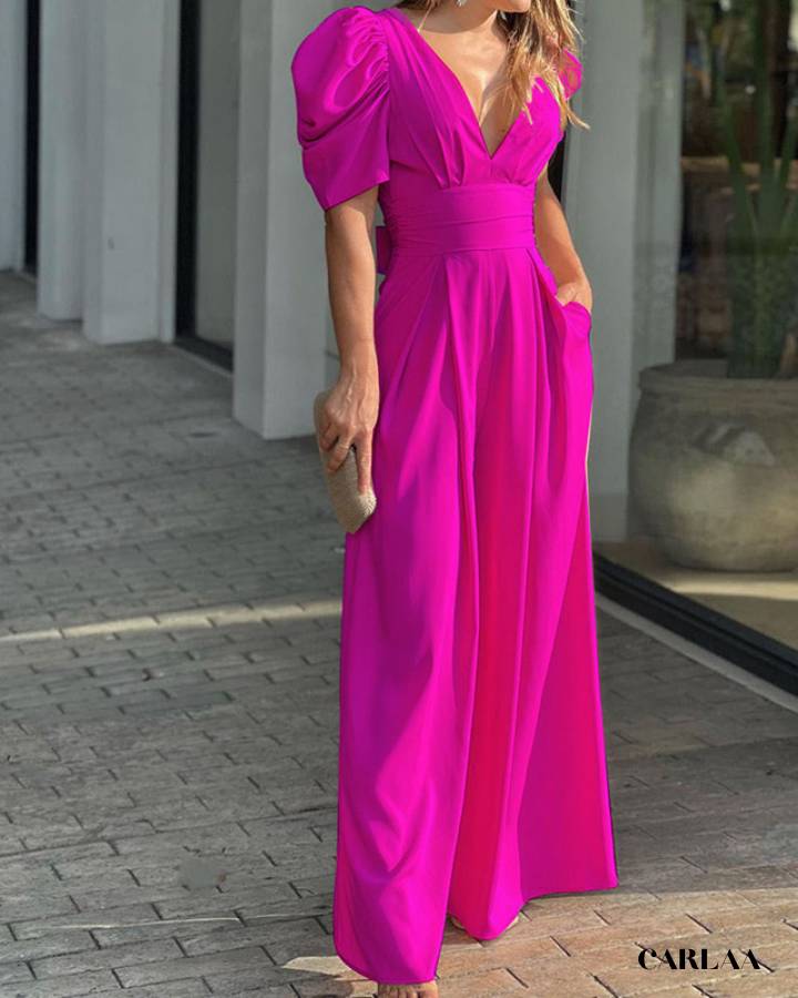 Formal jumpsuit for a ceremony