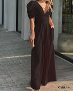 Formal jumpsuit for a ceremony