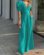 Formal jumpsuit for a ceremony