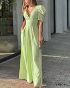 Formal jumpsuit for a ceremony