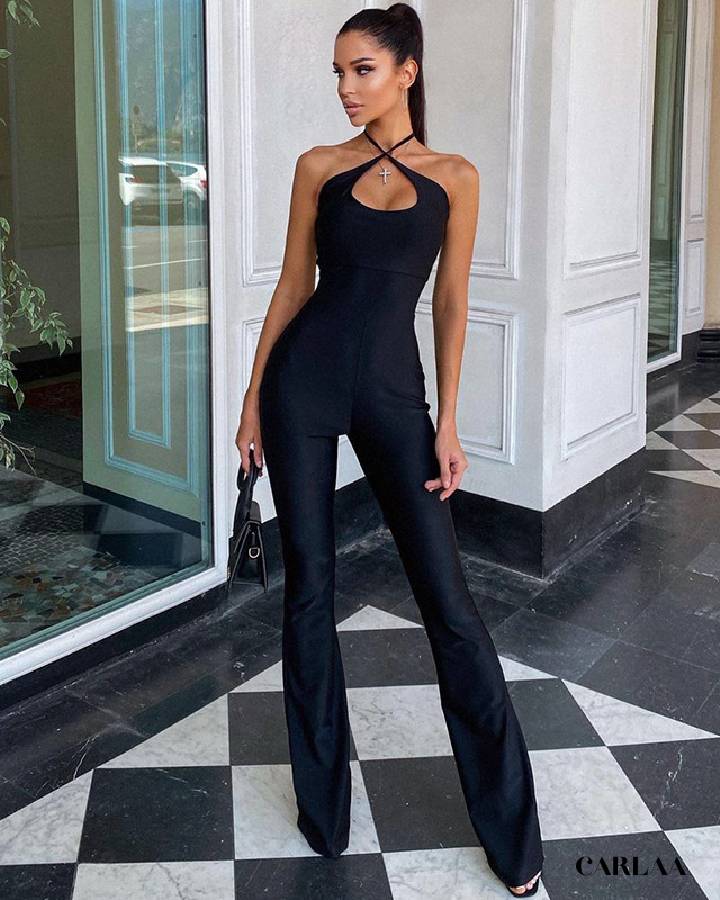 Black jumpsuit