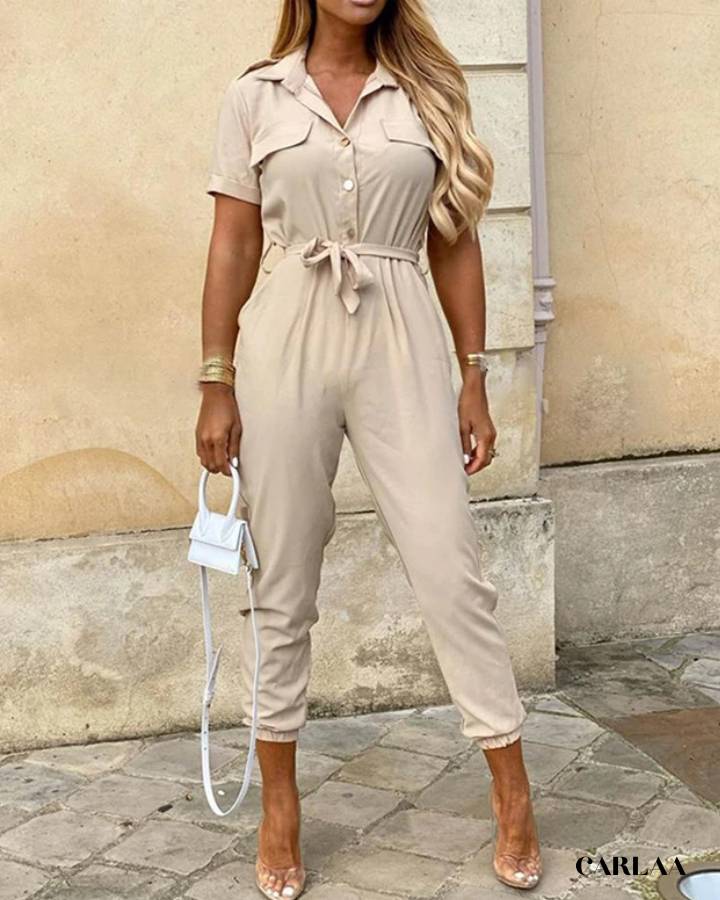 Combinaison cargo femme