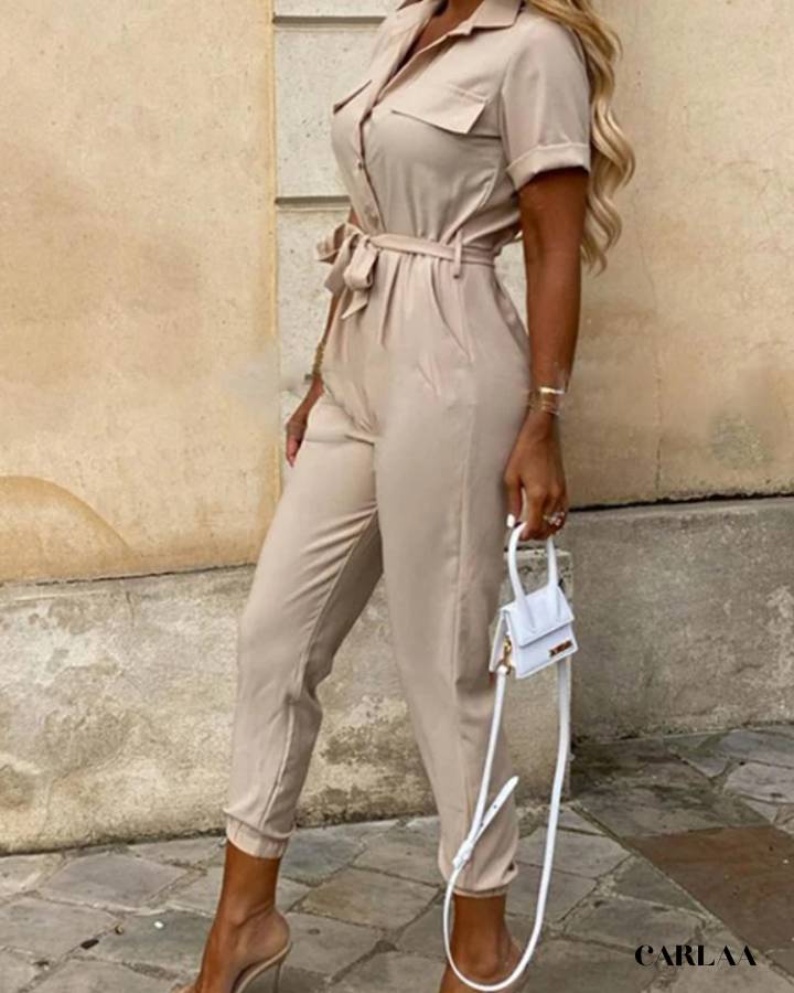 Combinaison cargo femme