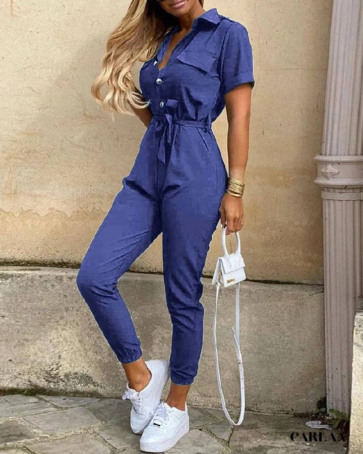 Combinaison cargo femme