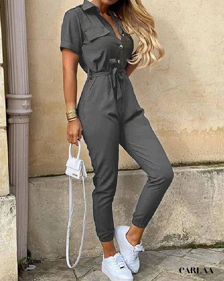 Combinaison cargo femme
