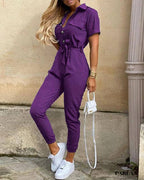 Combinaison cargo femme