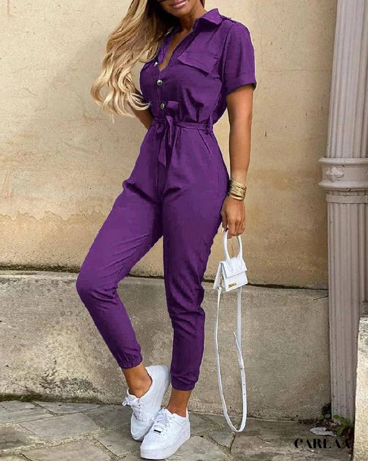 Combinaison cargo femme