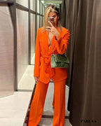 Women's blazer and trouser set