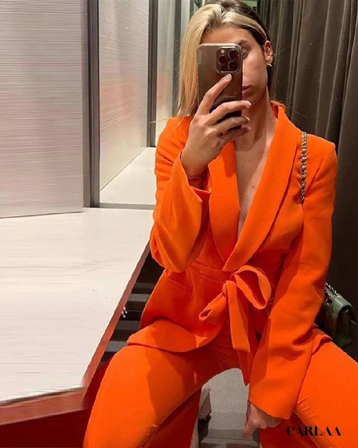 Women's blazer and trouser set