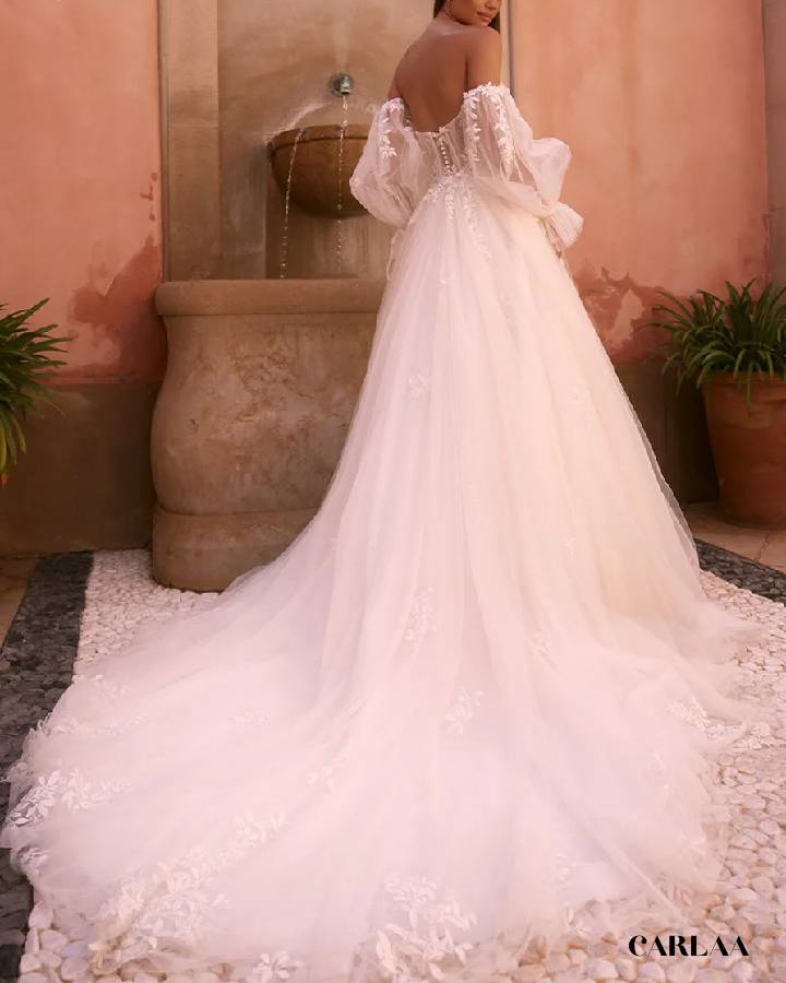 Robe de mariée princesse dentelle