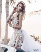 Combinaison bohème chic mariage