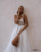 Boho wedding dress