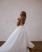 Boho wedding dress