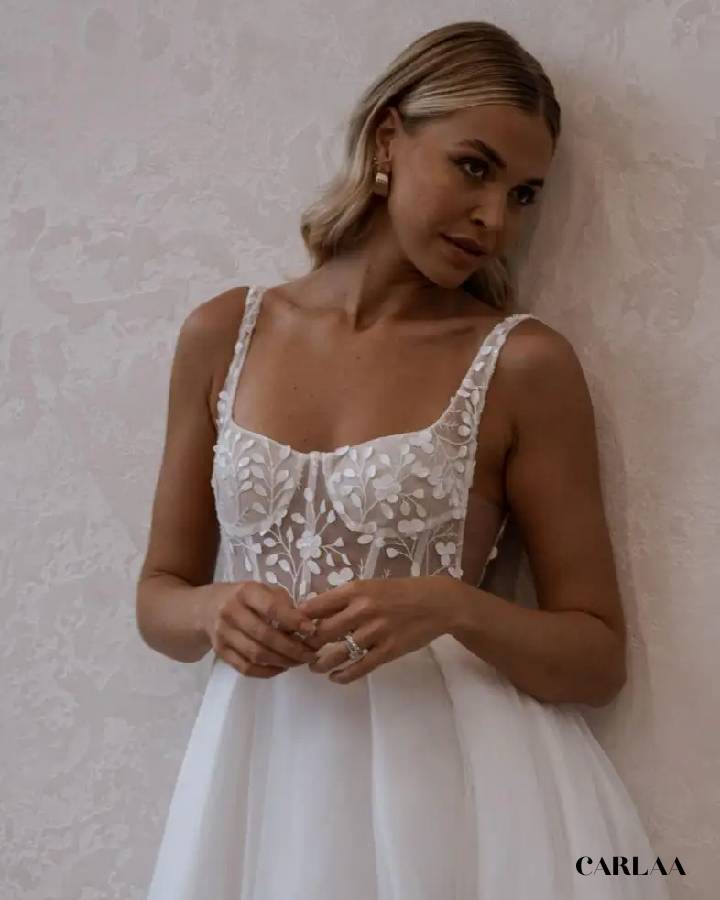 Boho wedding dress