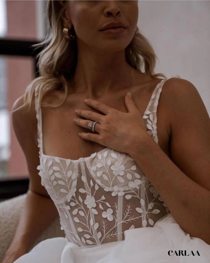 Boho wedding dress