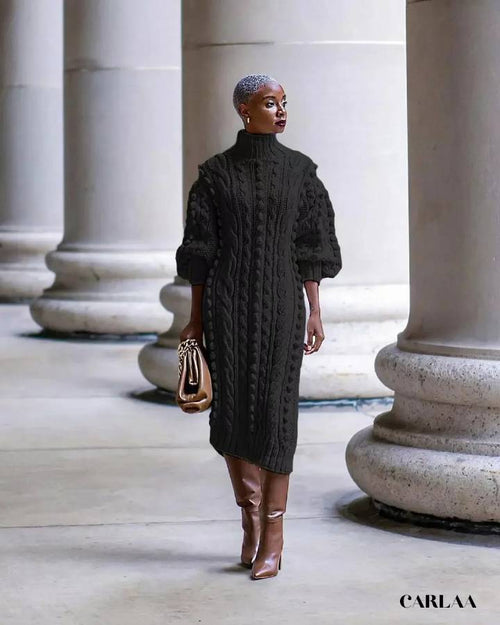 Robe longue femme hiver