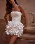 Robe courte femme mariage