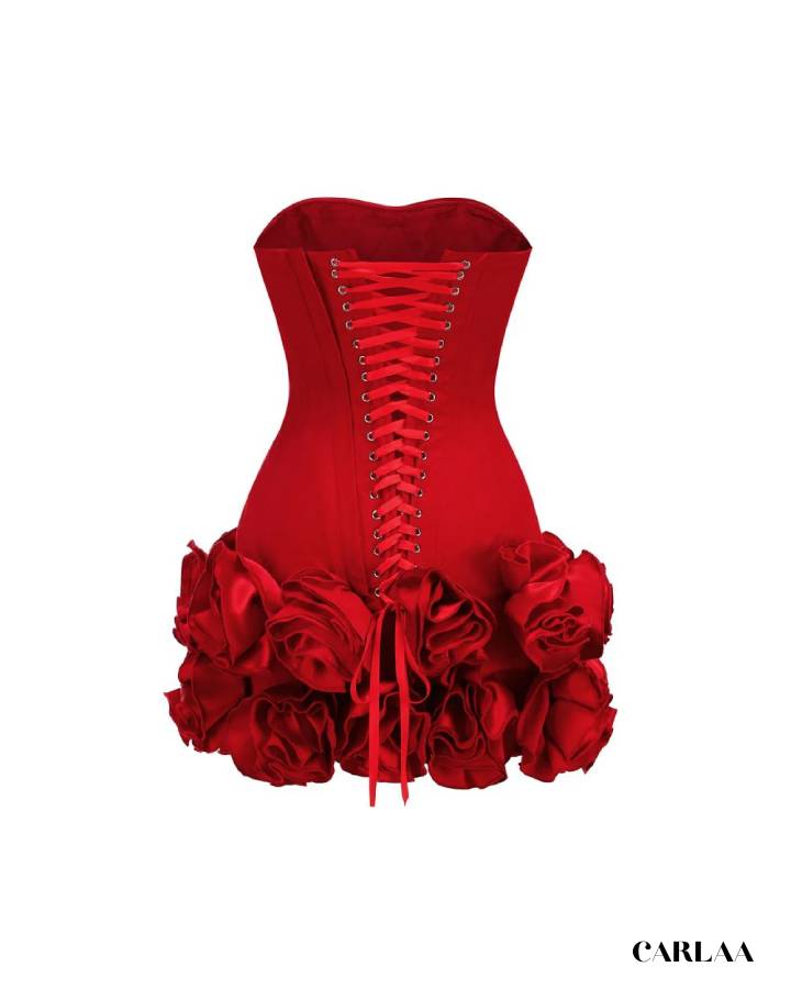 Robe rouge chic