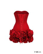 Robe rouge chic