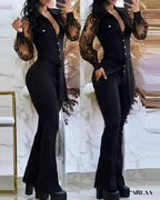 Women's fitted jumpsuit