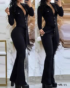 Women's fitted jumpsuit