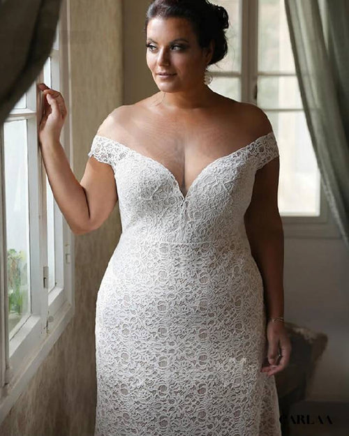 Robe de mariée femme ronde grande taille