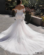Plus size long dress for wedding