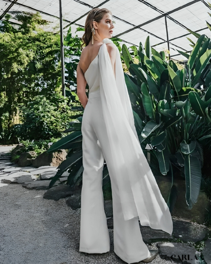 Combi pantalon cape