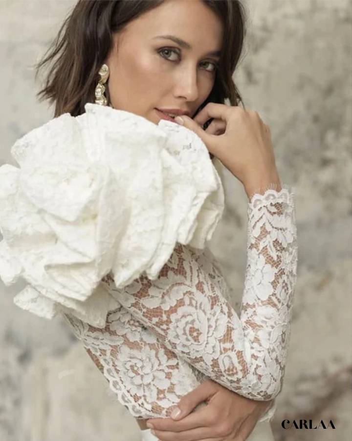 Combinaison mariage chic
