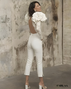 Combinaison mariage chic
