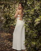 Tenue blanche ceremonie femme