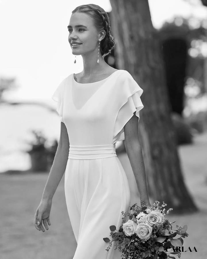 Wedding jumpsuit for women