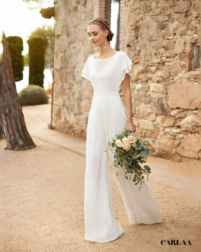 Wedding jumpsuit for women