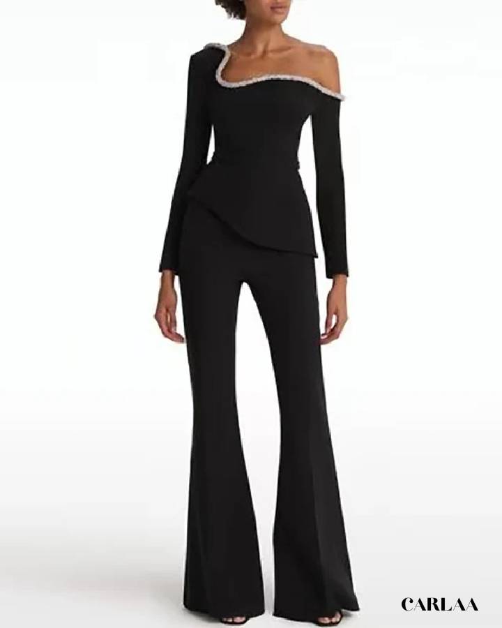 Combinaison noire femme habillée