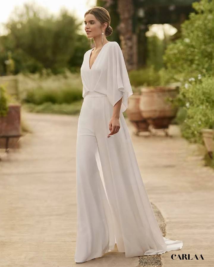 Combinaison fluide mariage