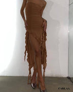 Strapless dress