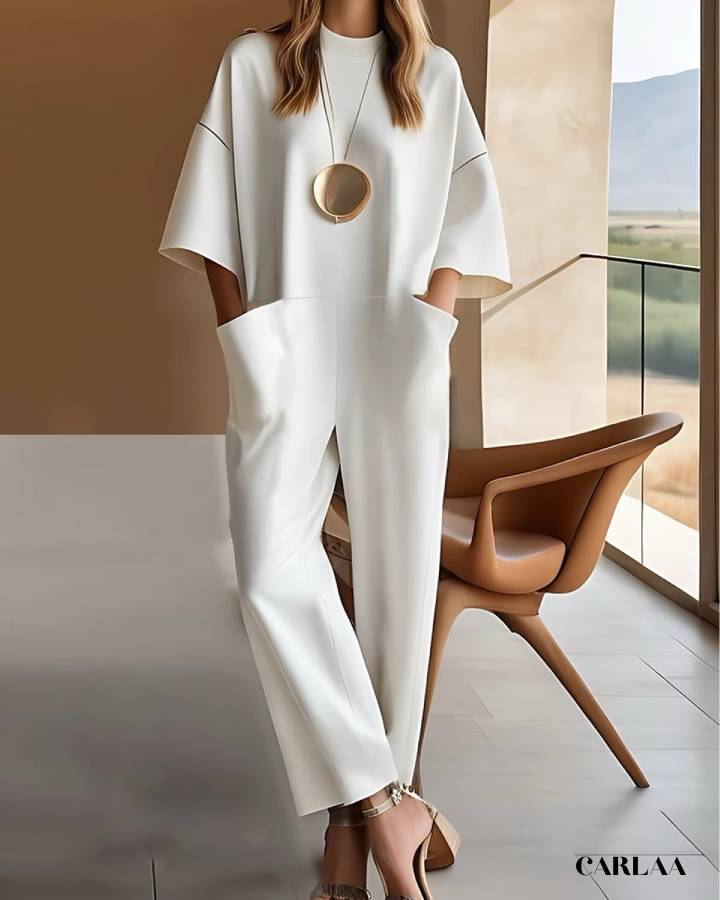 Combinaison large fluide femme