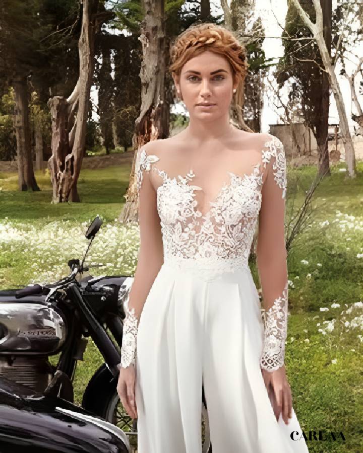 Combinaison boho longue