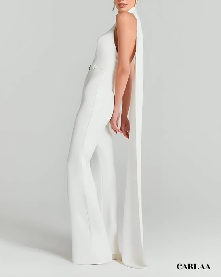 Combi blanche soiree