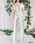 Flowy wedding outfit