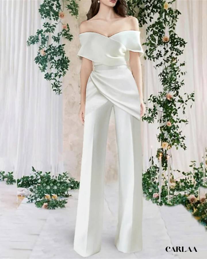 Flowy wedding outfit