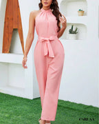 Combinaison rose chic