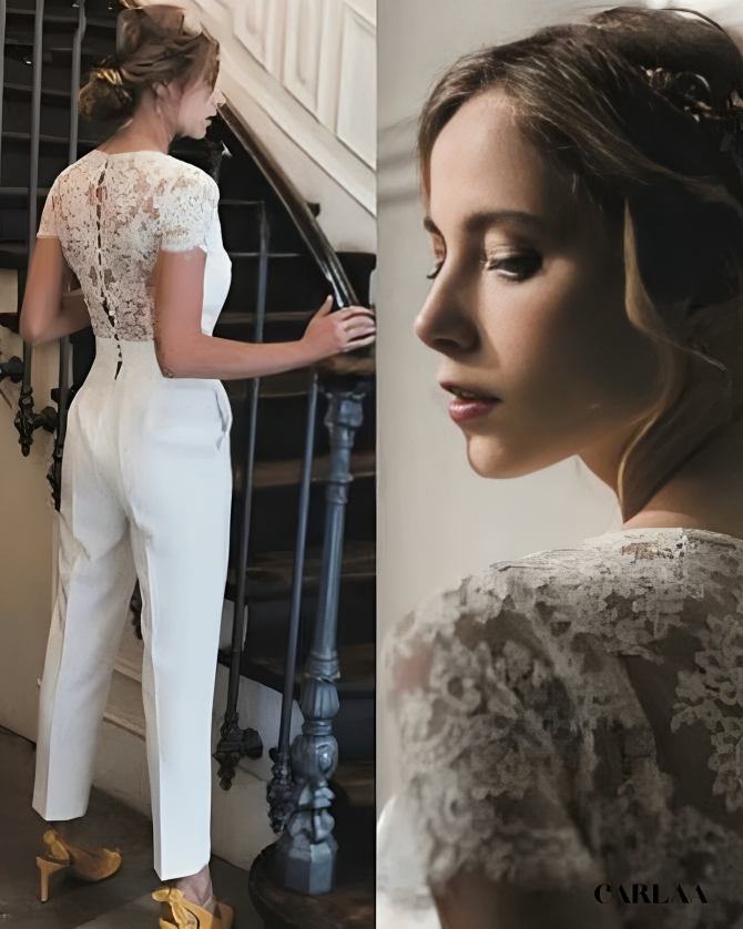 Tenue en dentelle pour femme