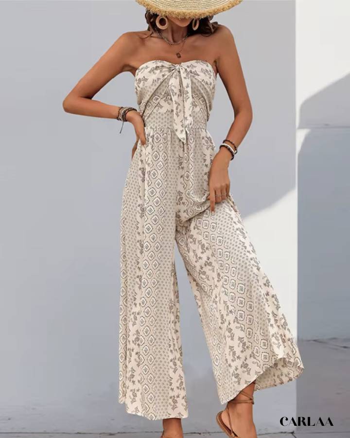 Combinaison pantalon sans manche femme