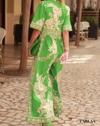 Combinaison pantalon boheme chic