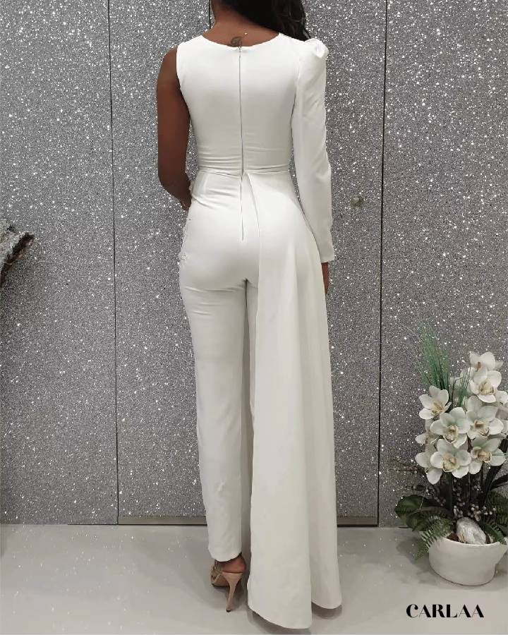 Combinaison pantalon mariage civil