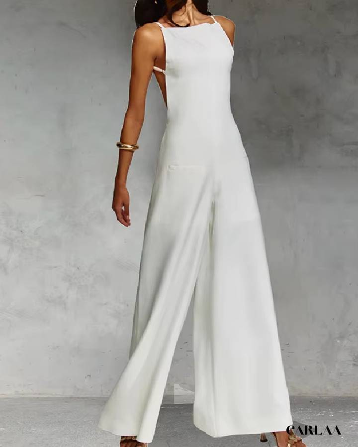 Combinaison femme chic dos nu