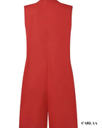 Combishort sans manche femme