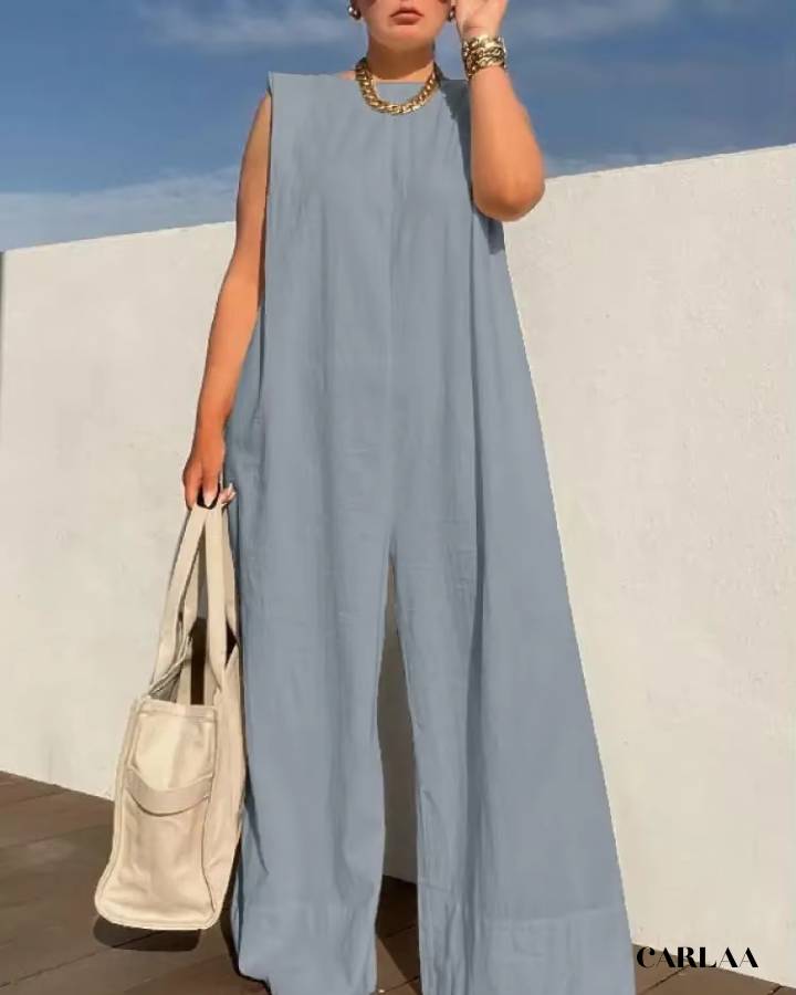 Combinaison pantalon large femme